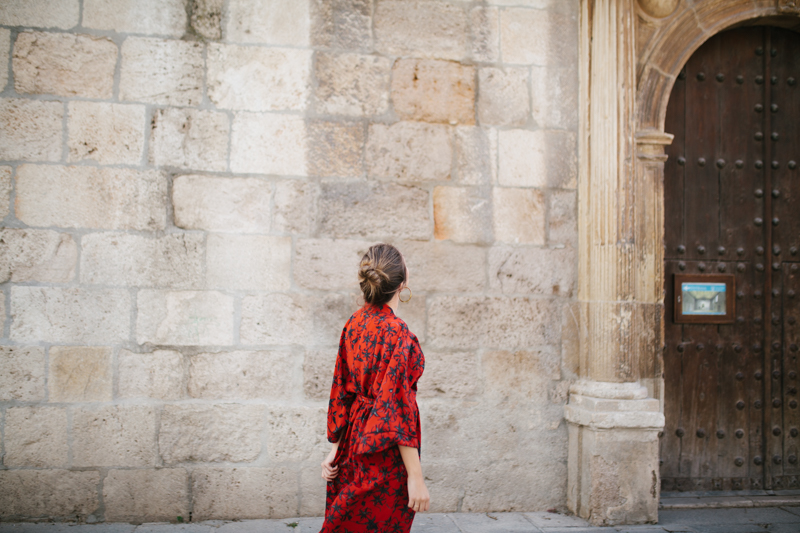 Invitada perfecta calista one Maison Shangai vestido rojo 3