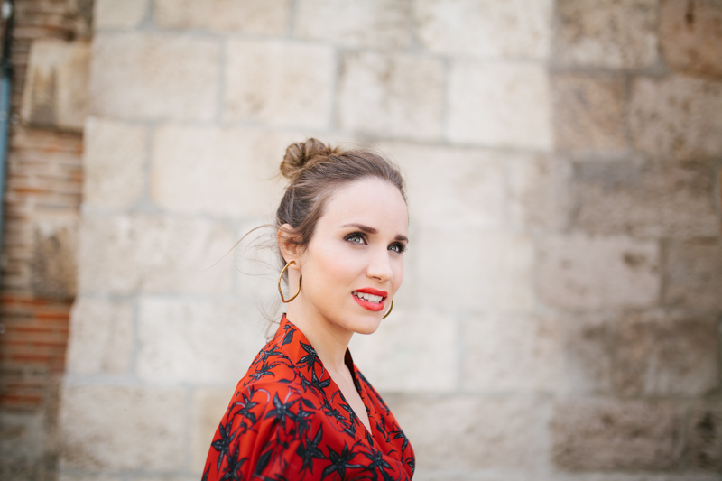 Invitada perfecta calista one Maison Shangai vestido rojo 4