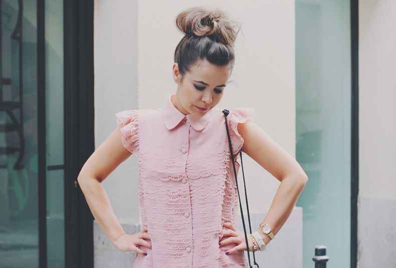 Dress code outfit picnic rosa y verde calista one summer party 7