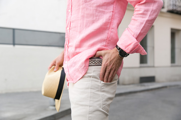 Dress code outfit picnic rosa y verde calista one summer party 14