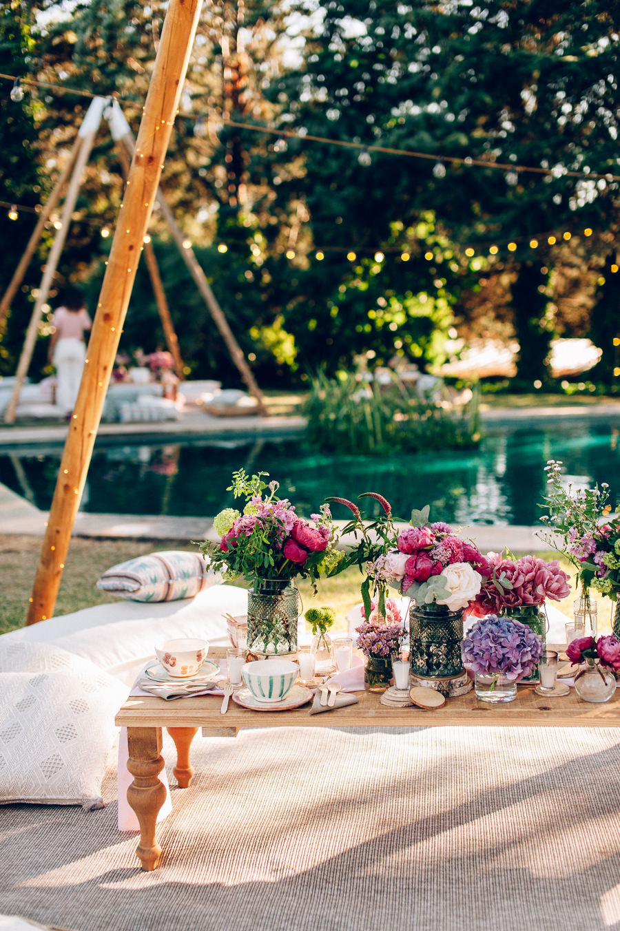 zona chill out cojines suelo tipis 6