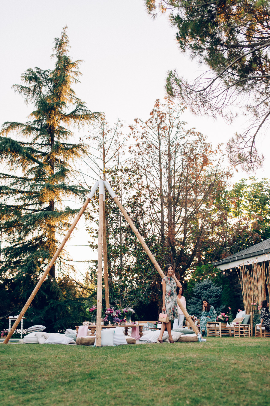 zona chill out cojines suelo tipis 12